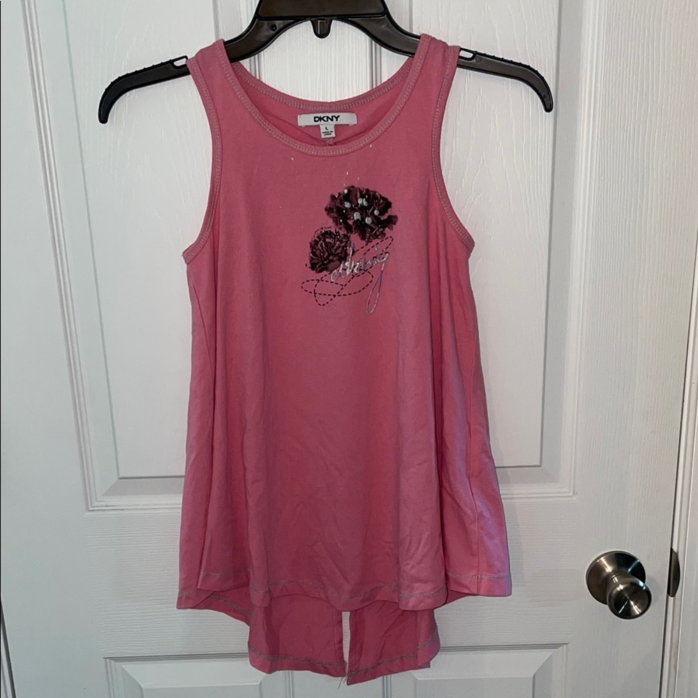 DKNY Rose Sleeveless Top and Shorts Set
